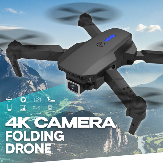 Nexor E88 Pro 4K Drone Camera, Foldable Mobile App Control Dual Camera For Adults and Kids
