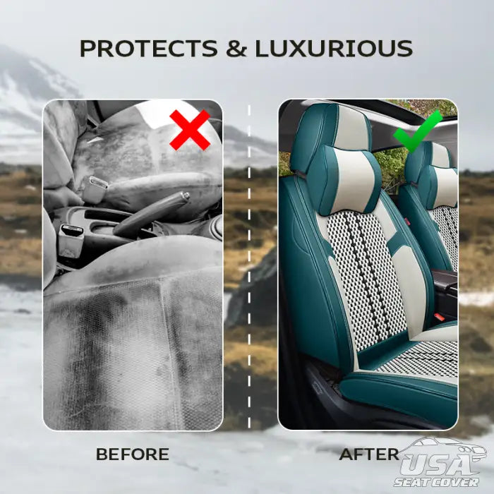 Au Nox 2023 Full Set Universal Breathable Waterproof Vehicle Leather Cover For Cars Suv