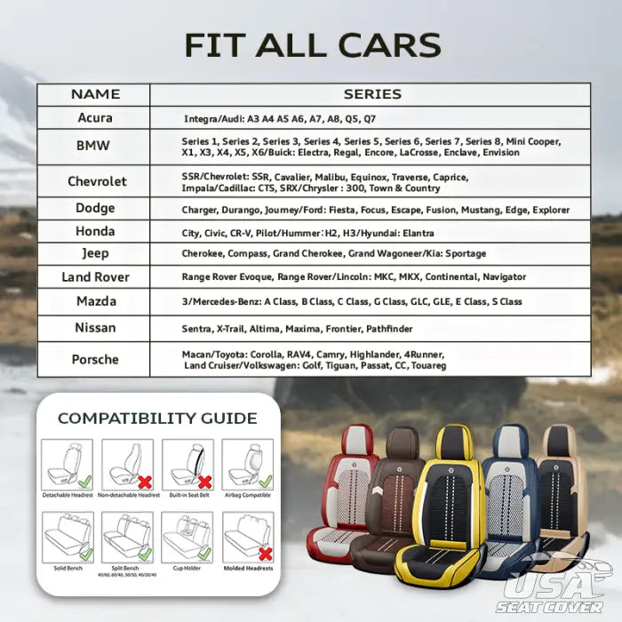 Au Nox 2023 Full Set Universal Breathable Waterproof Vehicle Leather Cover For Cars Suv