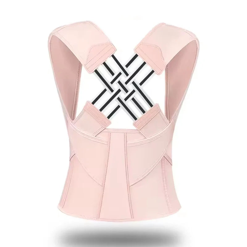 Premium Adjustable Cross Design Backpain Relief Posture Corrector Brace