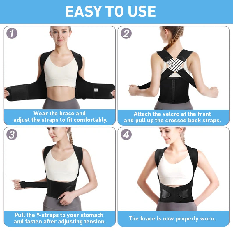 Premium Posture Corrector Brace