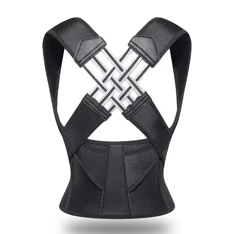Premium Adjustable Cross Design Backpain Relief Posture Corrector Brace