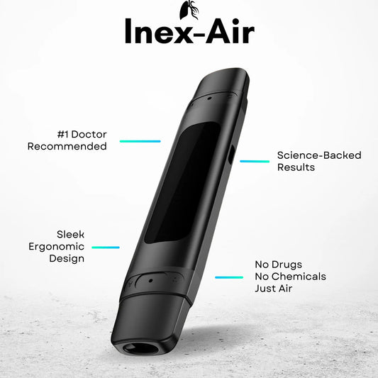 InhaleX – Smart Spirometer, Stress Relief, Breath Strength