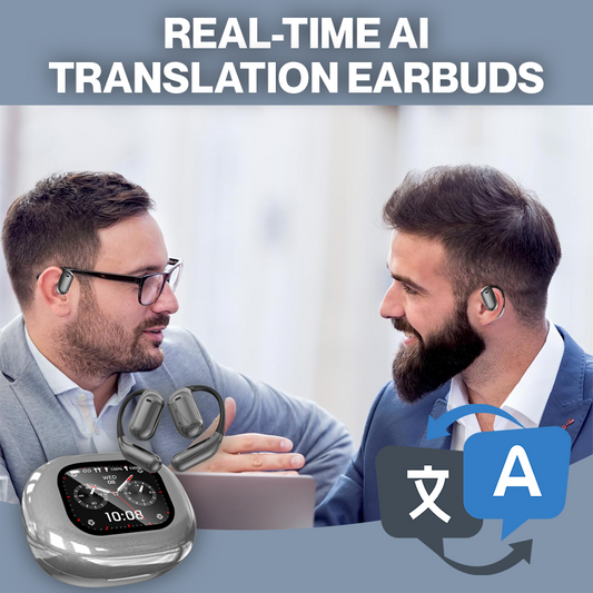 AI TalkBuds – Real-Time Translation, Dual-Use Music Mode & Offline Language Support