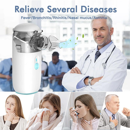 Portable Silent Nebulizer – Fast Relief Anytime, Anywhere