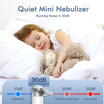 Portable Silent Nebulizer – Fast Relief Anytime, Anywhere