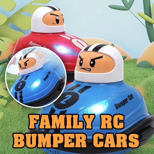 Family RC Bumper Cars - Crash, Spin & Play Together