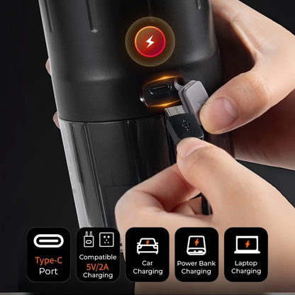 Portable Electric Coffee Machine | Travel Self-Heating Coffee Maker with USB Charging