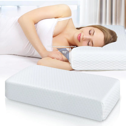 Side Sleep Cube Ergonomic Side Sleeper Pillow