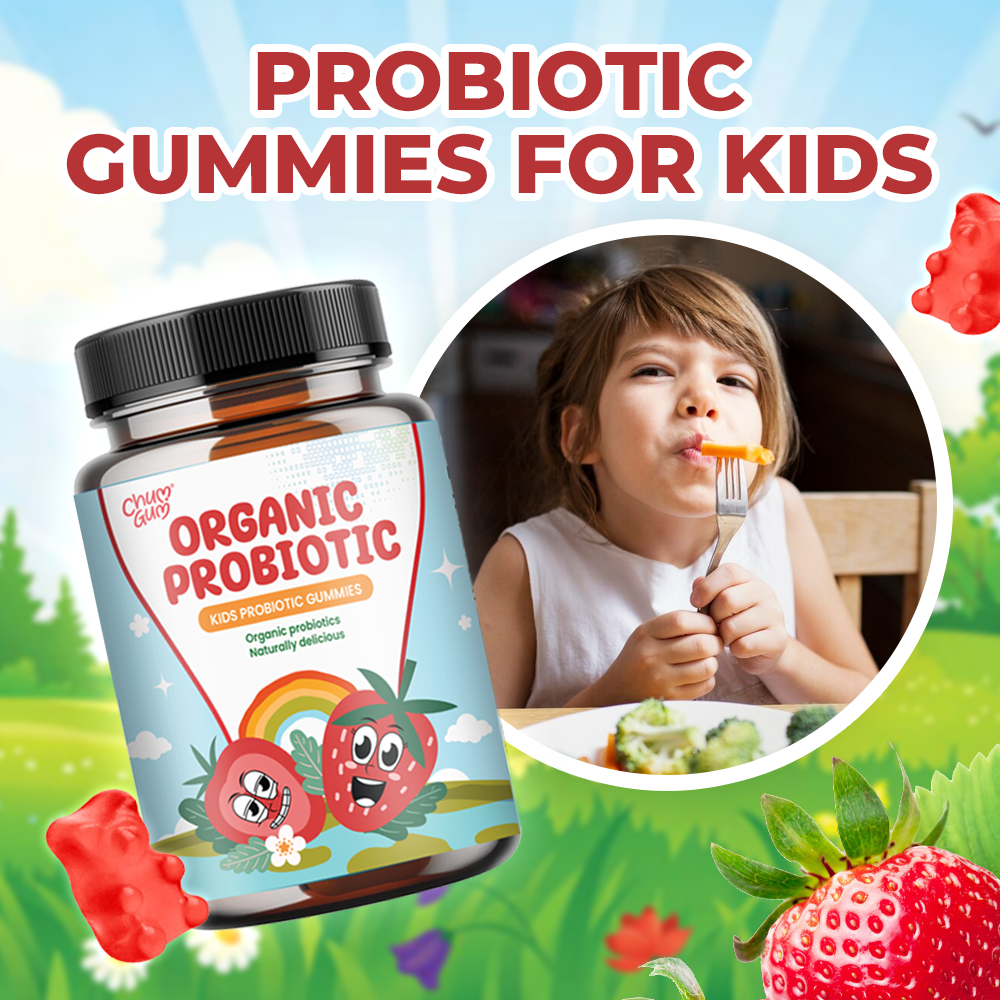 Organic KidCare Probiotics - Boosts Immunity, Balances Digestion, Protects Gut Health