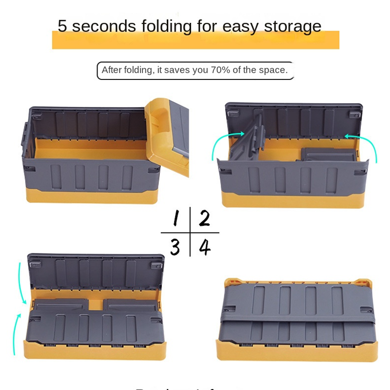 Car Trunk Folding Storage Box