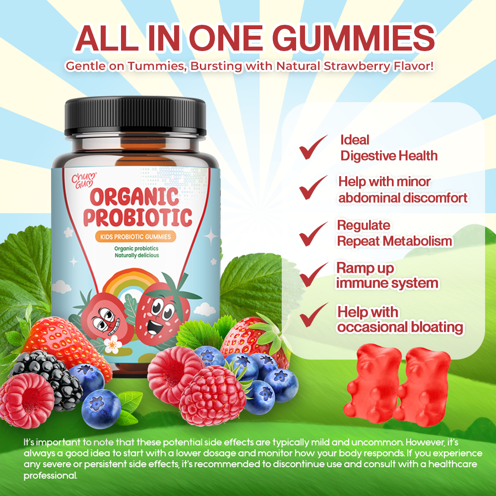 Organic KidCare Probiotics - Boosts Immunity, Balances Digestion, Protects Gut Health