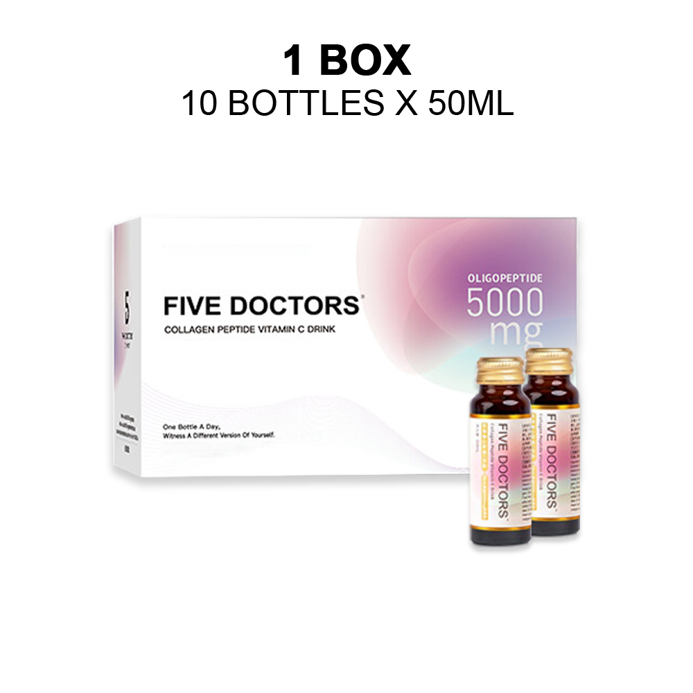 Five Doctors Collagen Peptide Vitamin Drink 50ml x 10 Bottles