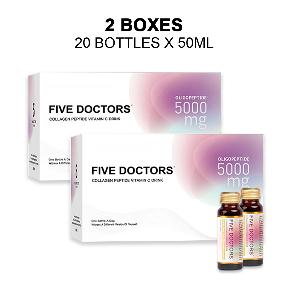 Five Doctors Collagen Peptide Vitamin Drink 50ml x 10 Bottles