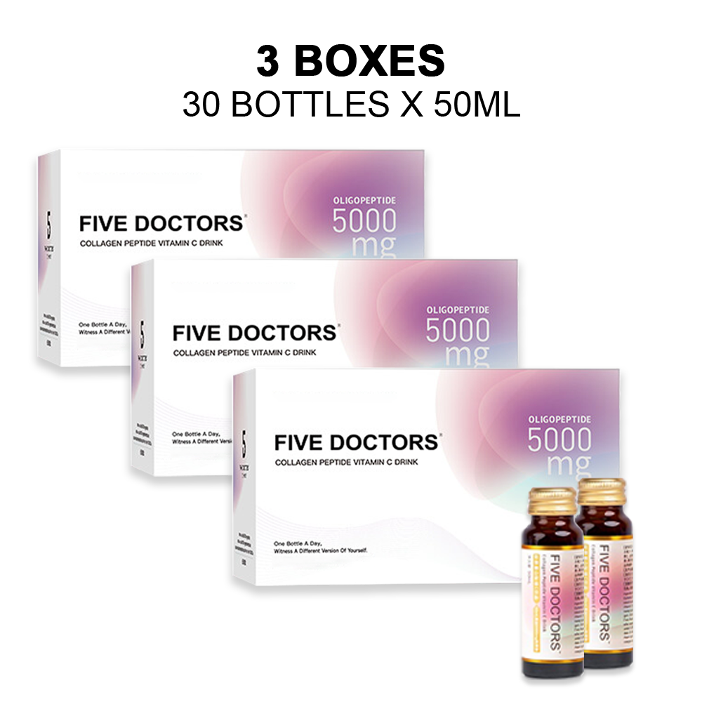 Five Doctors Collagen Peptide Vitamin Drink 50ml x 10 Bottles