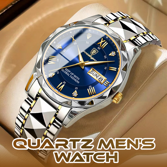 Luxury Waterproof Luminous Stainless Steel Men Watch