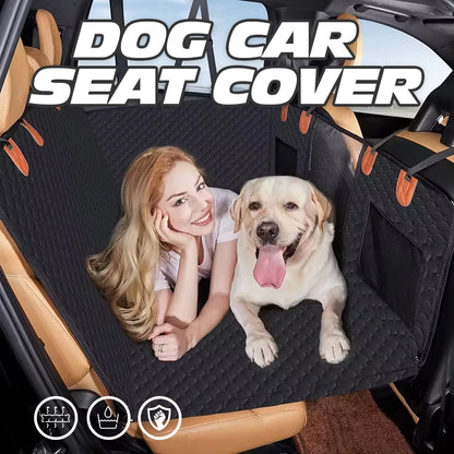 Dog Car Seat Protector – Waterproof Back Seat Expander