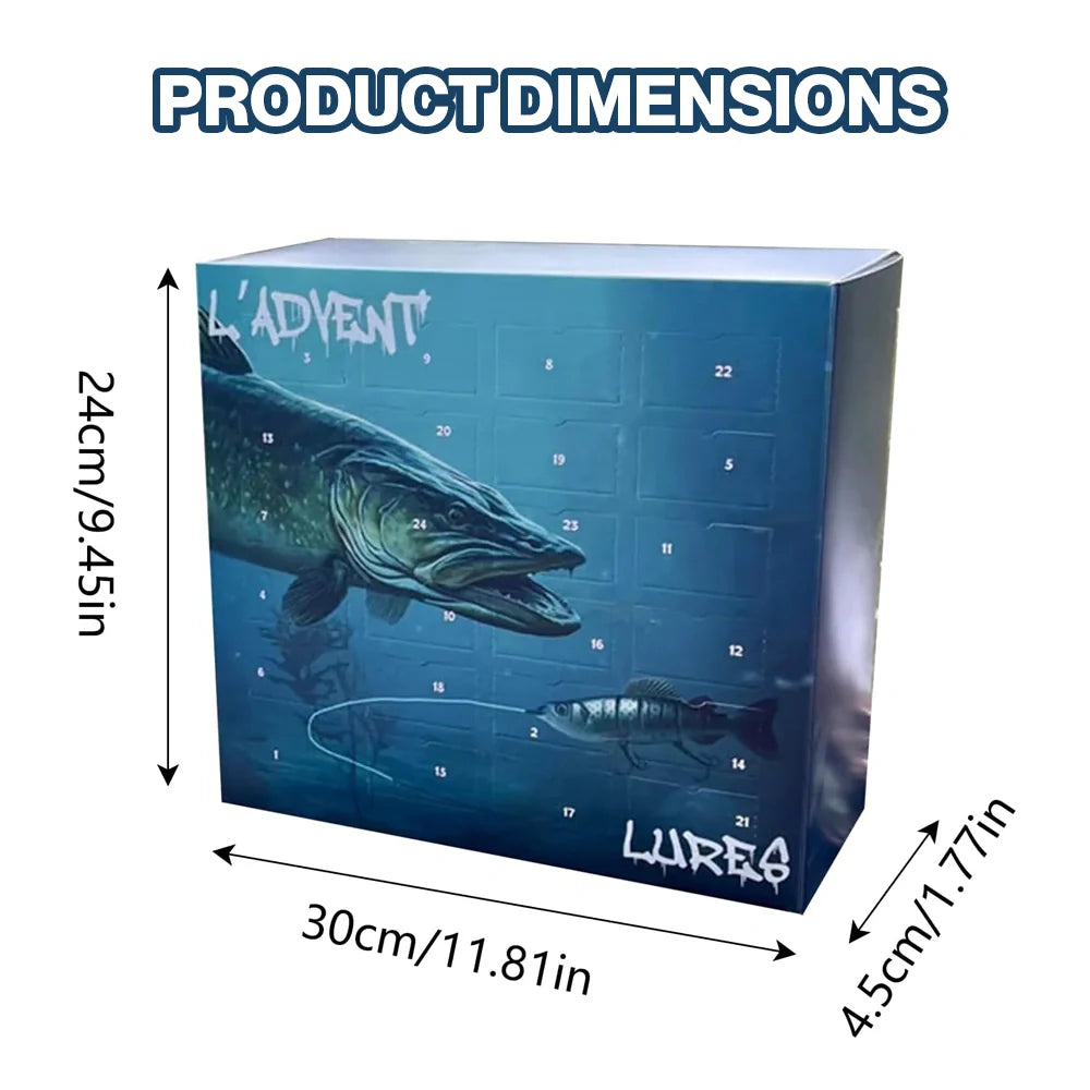 Fishing Advent Calendar 2025 – Daily Lure & Gear Reveal for Freshwater Fishing