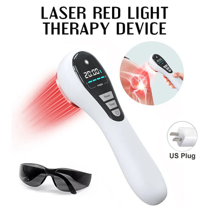 Thera Laser Red Light Physical Therapy Handheld Device for Pain Relief & Health Care