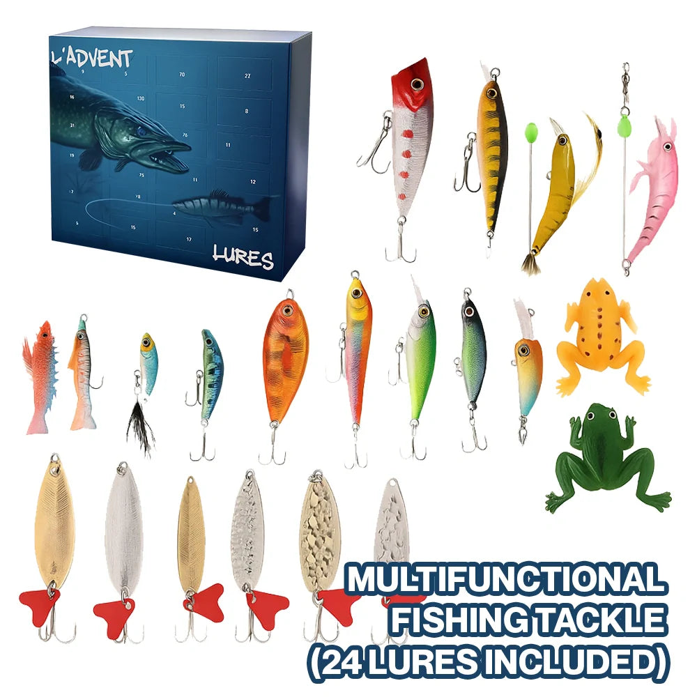 Fishing Advent Calendar 2025 – Daily Lure & Gear Reveal for Freshwater Fishing