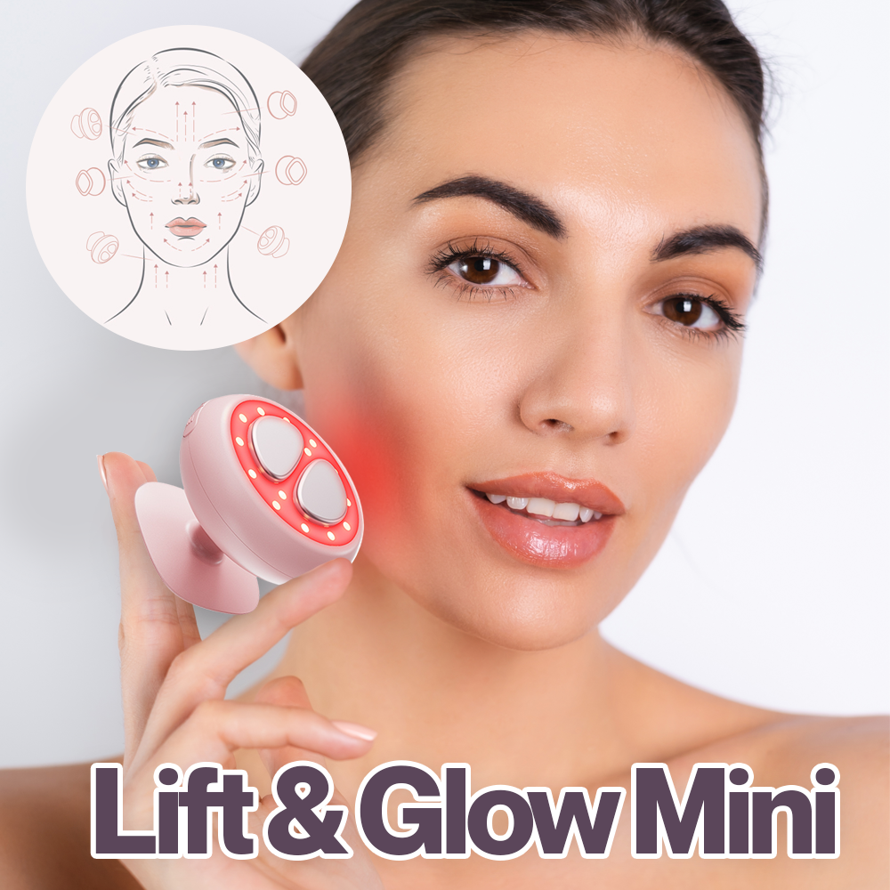 Lift & Glow Mini – 2-in-1 Red Light Therapy & Face Lifting Device