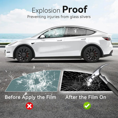 Universal Reduce Infrared Heat & Block UV by 99% Window Tint Film for Cars