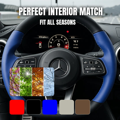 Premium Customization Steering Wheel Cover – DIY Sew Edition