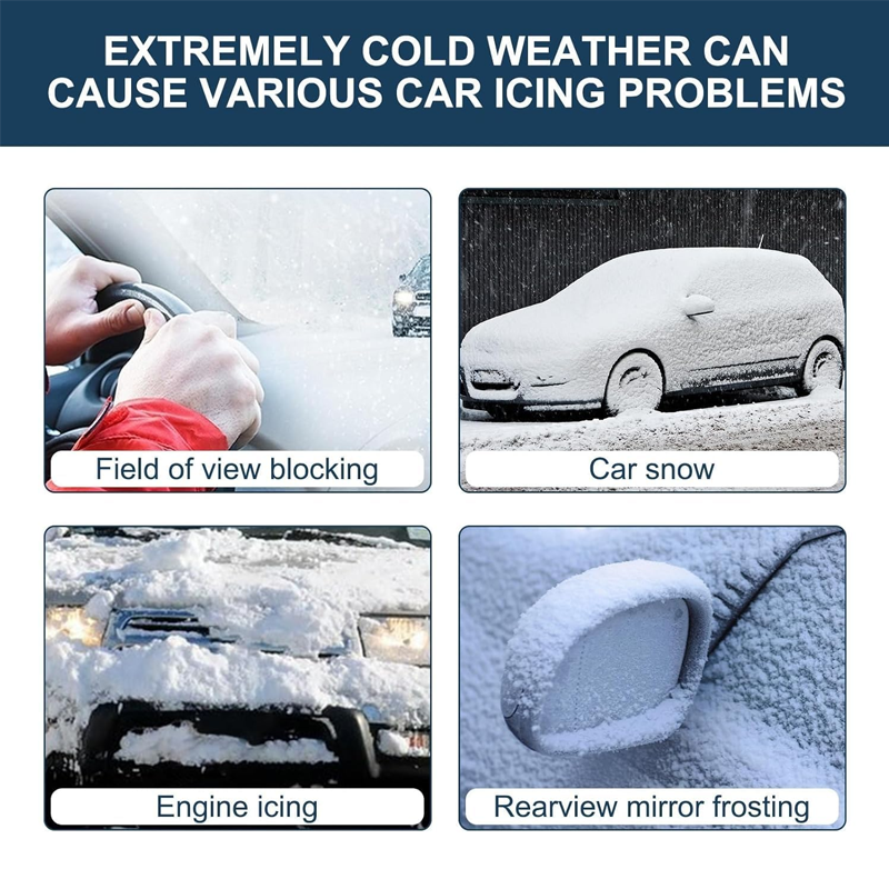 Electromagnetic Car Snow & Ice Remover – Effortless Winter Protection