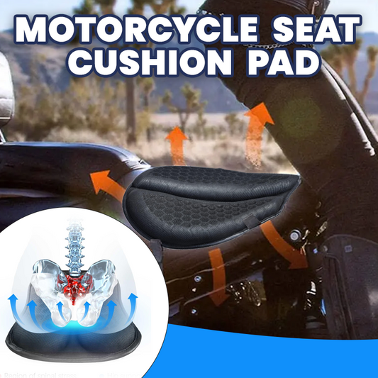 3D Comfortable & Breathable Honeycomb Motorcycle Seat Cushion Pad