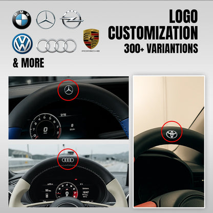 Premium Customization Steering Wheel Cover – DIY Sew Edition