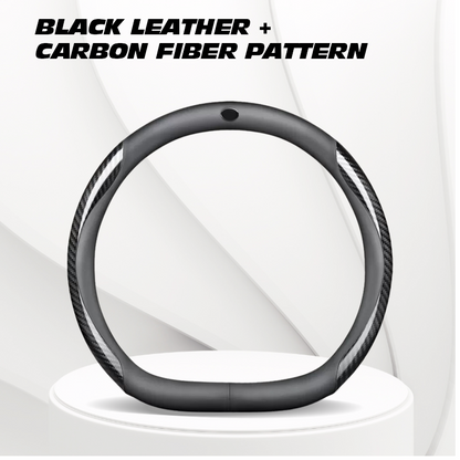 Zedd Breathable Anti Slip Leather Car Steering Wheel Cover Universal Fit