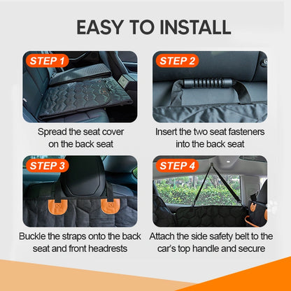 Dog Car Seat Protector – Waterproof Back Seat Expander