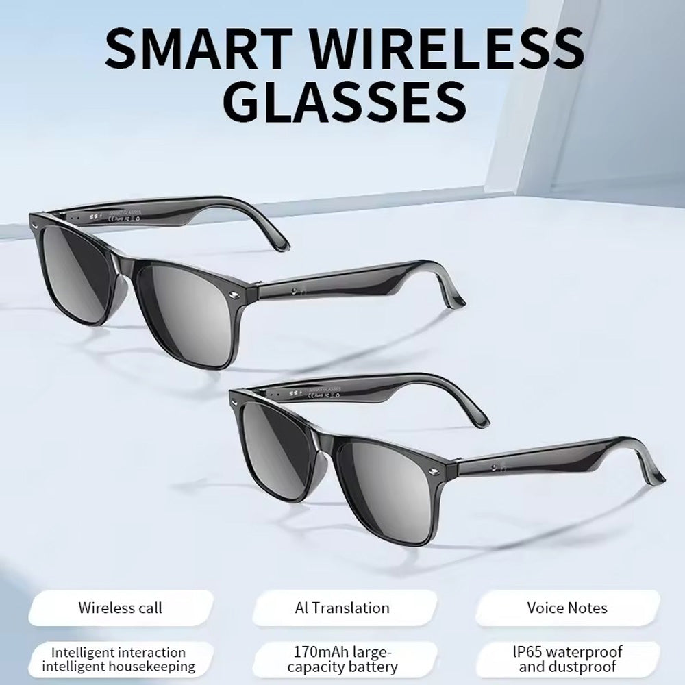TalkView AI Translation Glasses - Real-Time Translation, Lightweight Fit, Lifetime Use
