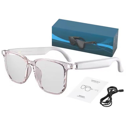 TalkView AI Translation Glasses - Real-Time Translation, Lightweight Fit, Lifetime Use