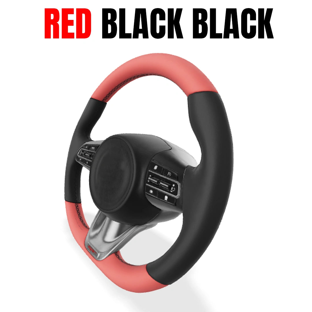 Premium Customization Steering Wheel Cover – DIY Sew Edition