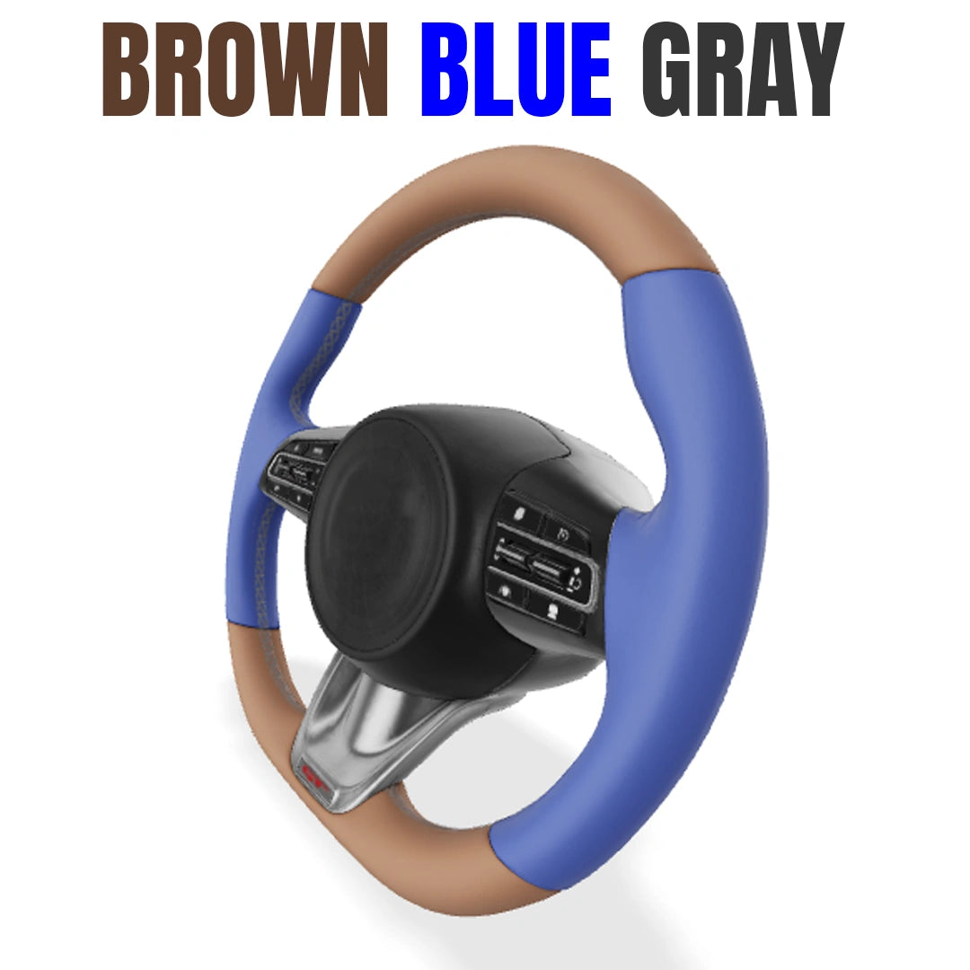 Premium Customization Steering Wheel Cover – DIY Sew Edition