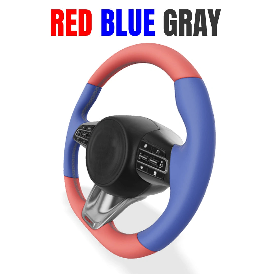 Premium Customization Steering Wheel Cover – DIY Sew Edition