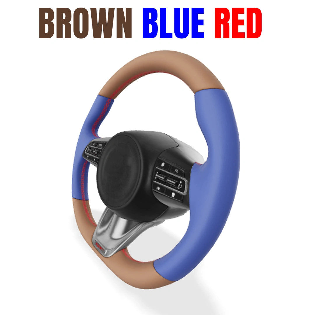 Premium Customization Steering Wheel Cover – DIY Sew Edition