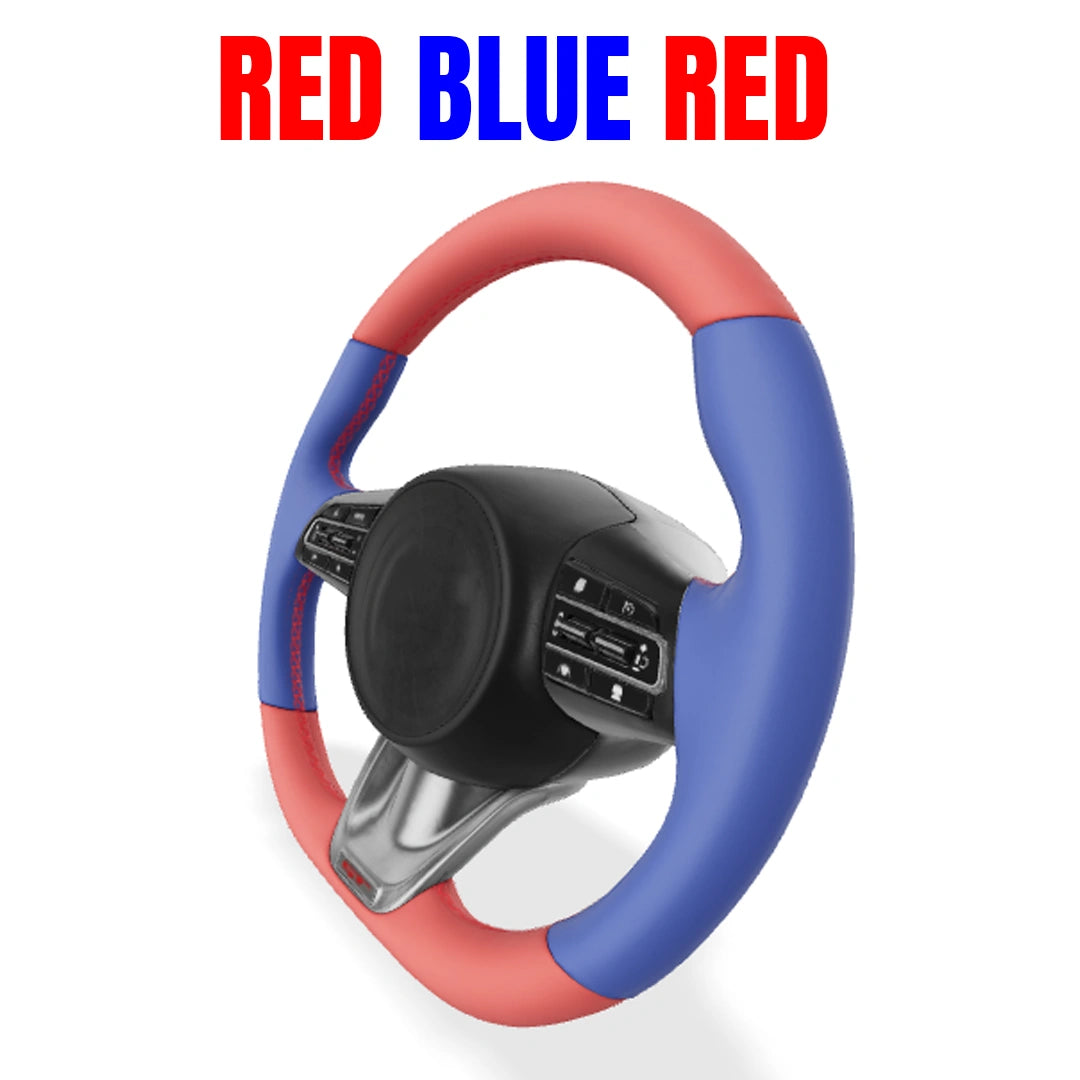 Premium Customization Steering Wheel Cover – DIY Sew Edition