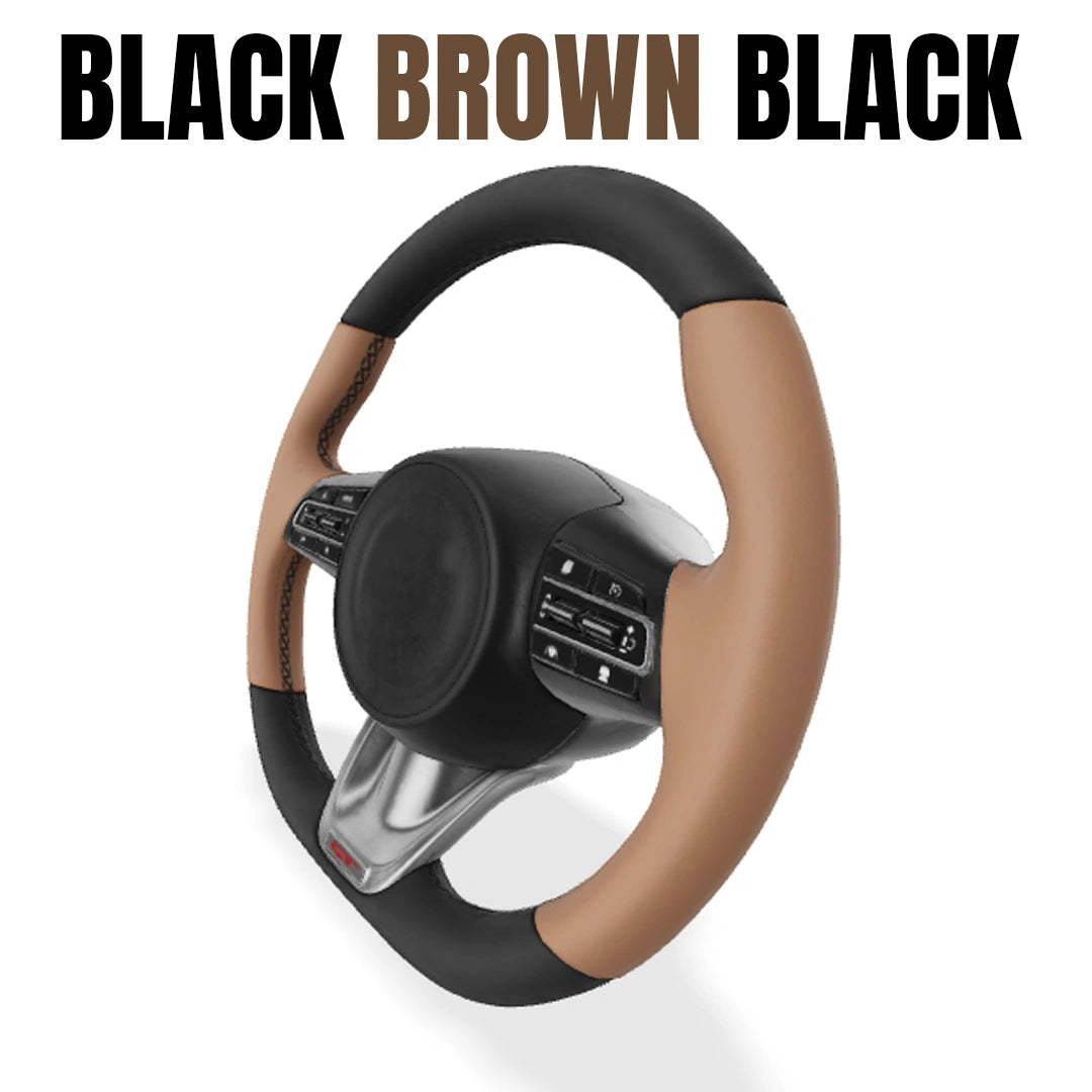 Premium Customization Steering Wheel Cover – DIY Sew Edition