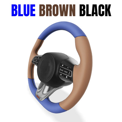 Premium Customization Steering Wheel Cover – DIY Sew Edition