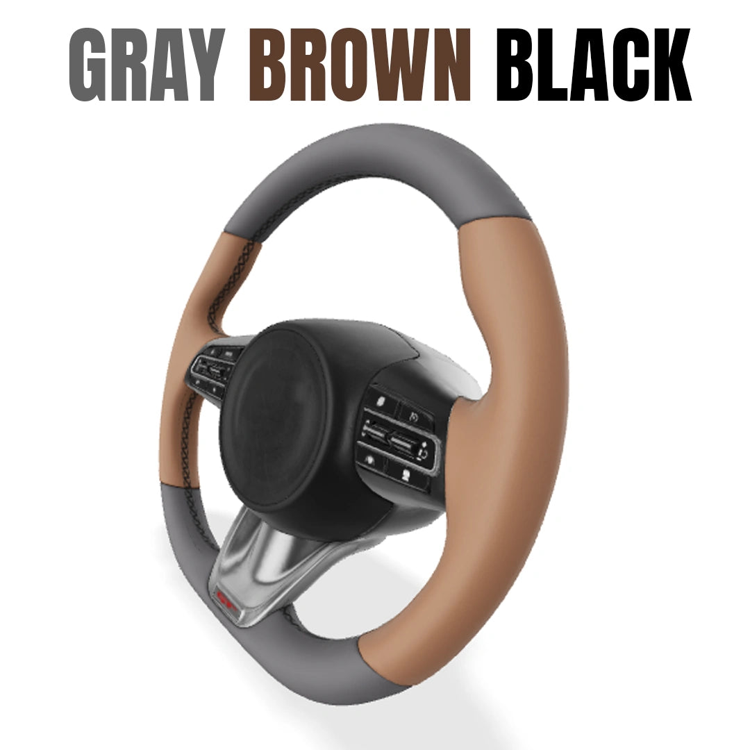 Premium Customization Steering Wheel Cover – DIY Sew Edition