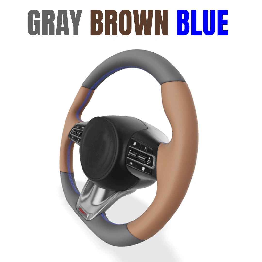 Premium Customization Steering Wheel Cover – DIY Sew Edition
