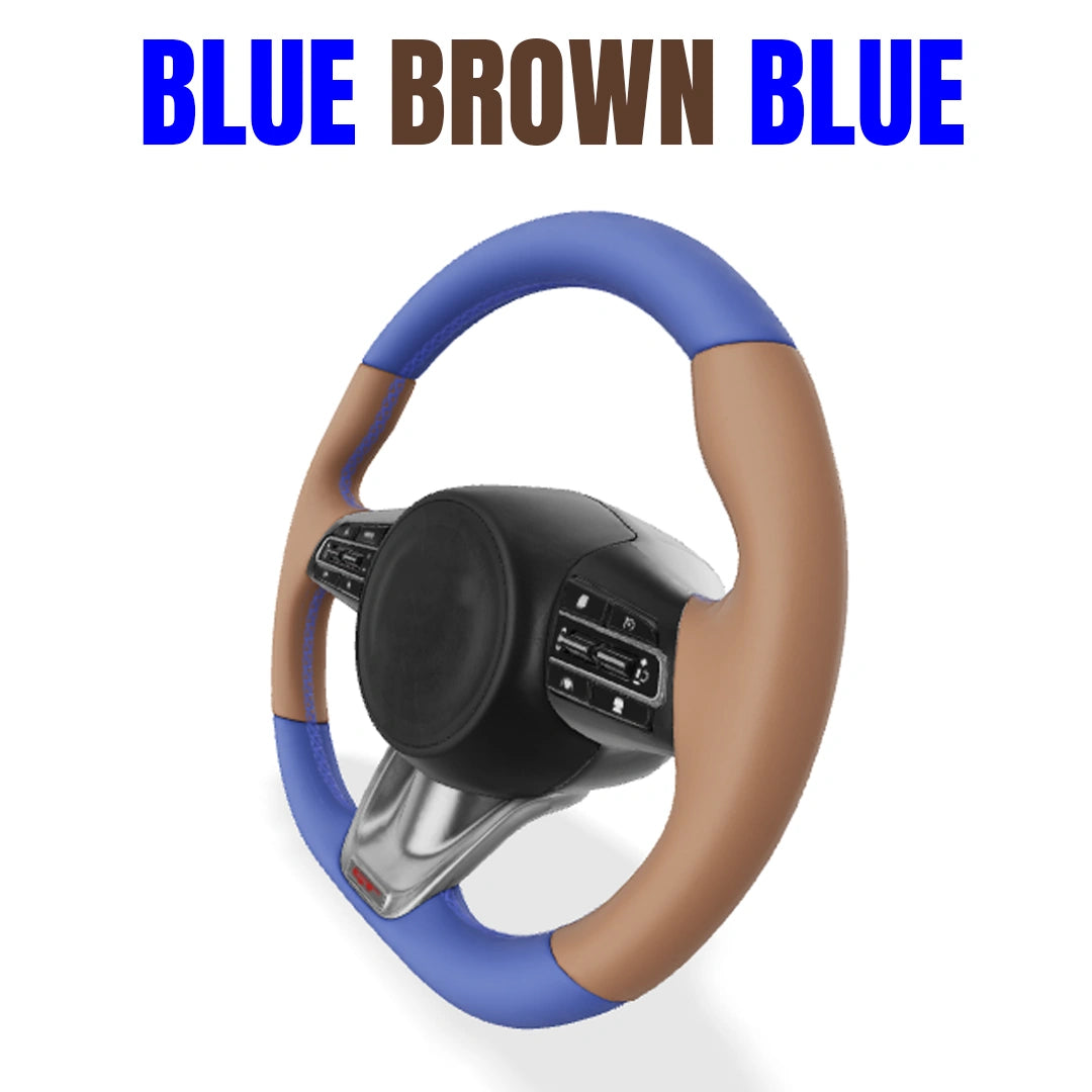 Premium Customization Steering Wheel Cover – DIY Sew Edition