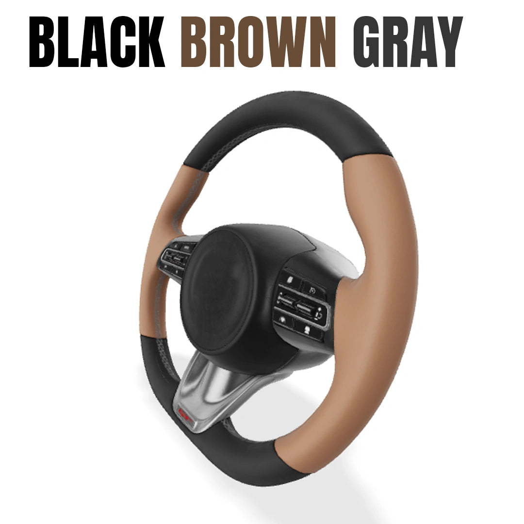 Premium Customization Steering Wheel Cover – DIY Sew Edition