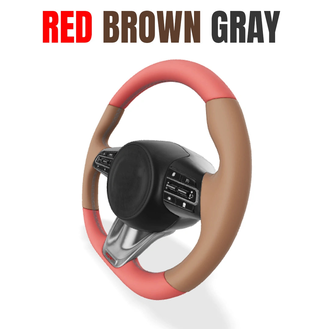 Premium Customization Steering Wheel Cover – DIY Sew Edition