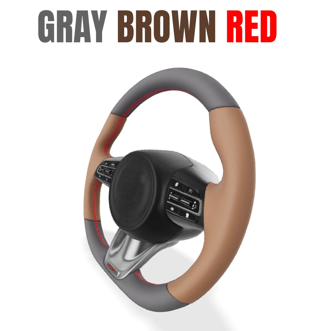 Premium Customization Steering Wheel Cover – DIY Sew Edition