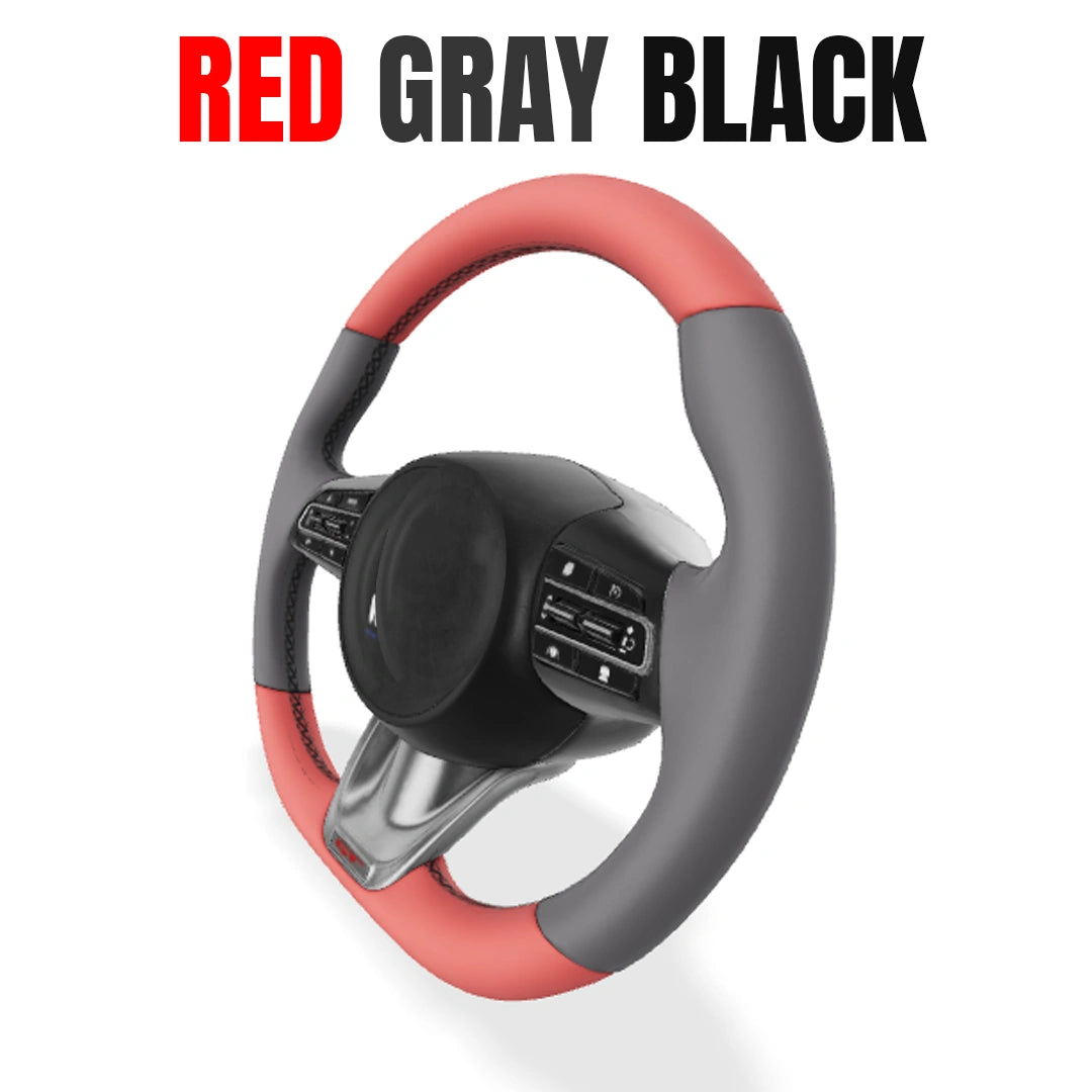 Premium Customization Steering Wheel Cover – DIY Sew Edition