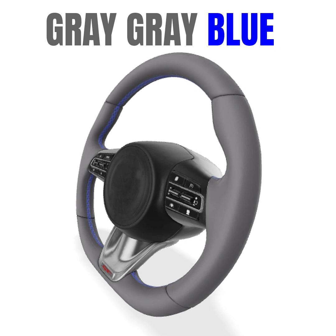 Premium Customization Steering Wheel Cover – DIY Sew Edition