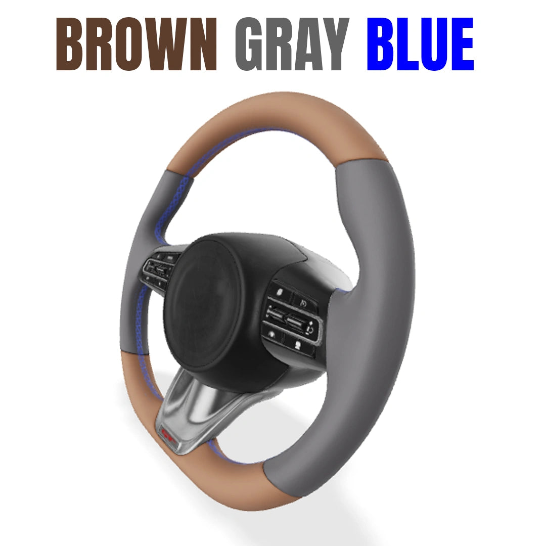 Premium Customization Steering Wheel Cover – DIY Sew Edition